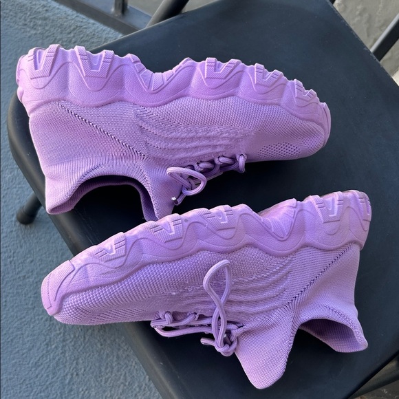 Purple Gym Sneakers - Picture 4 of 5